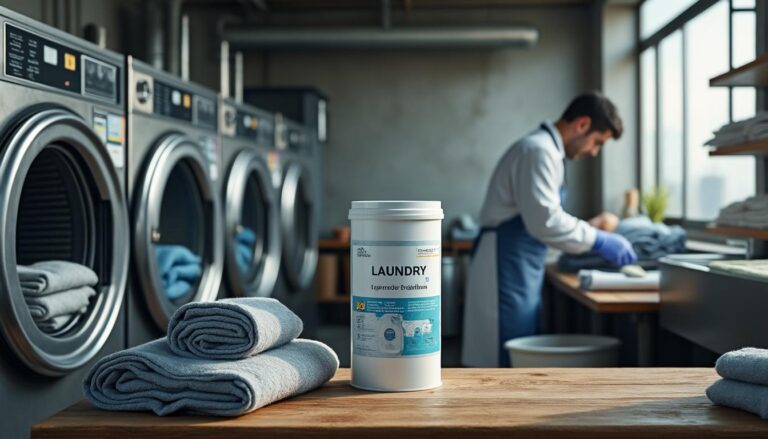 La lessive en poudre professionnelle : solution économique et efficace pour collectivités