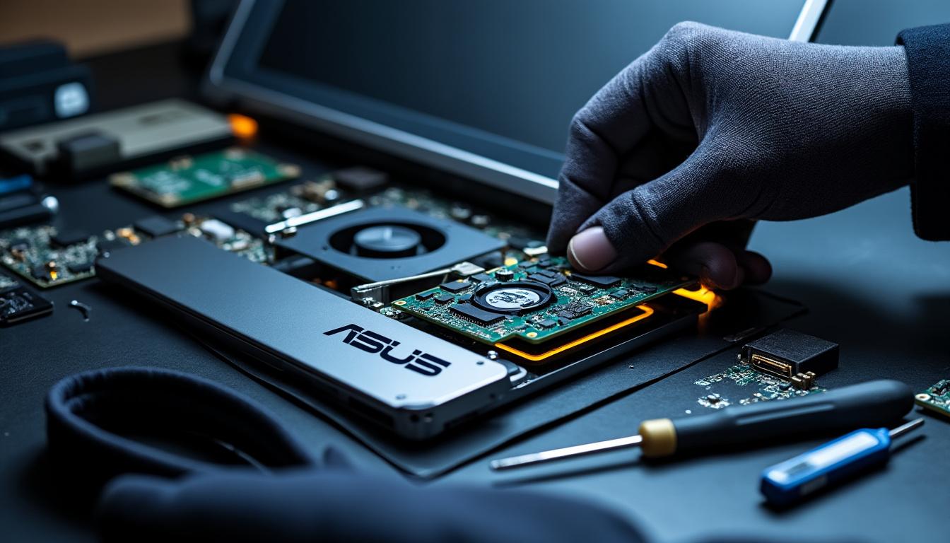 découvrez les étapes essentielles pour remplacer en toute sécurité la carte graphique de votre pc portable asus. guide pratique pour réussir l'installation et optimiser les performances de votre ordinateur.