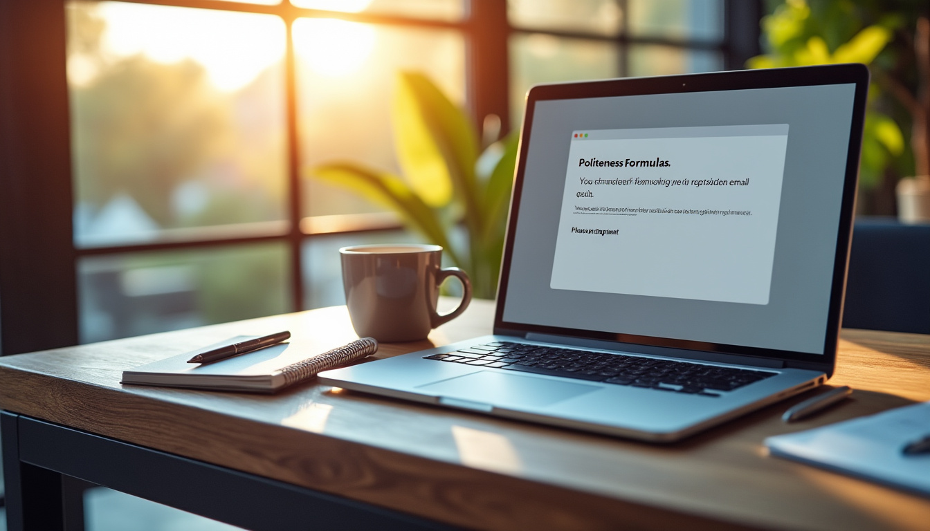 découvrez comment choisir les formules de politesse idéales pour vos mails professionnels et adoptez l'art de la concision pour renforcer l'impact de vos messages tout en restant courtois.