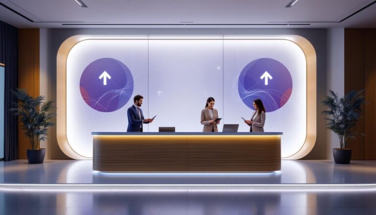 Les avantages d’une banque d’accueil pour un salon professionnel bien pensée