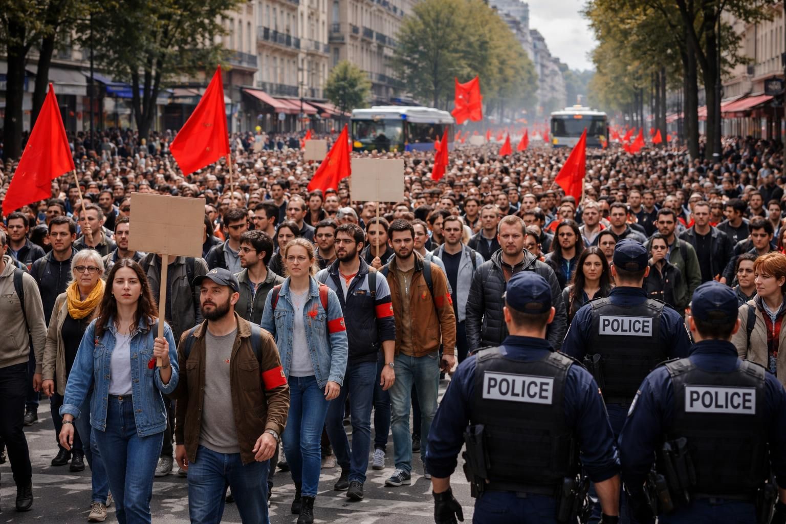 découvrez comment se déroule une journée de mobilisation active lors de la grève du 2 avril : actions, impacts et témoignages en direct.