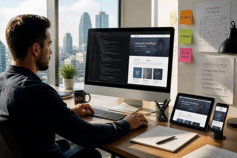 Quand choisir un développement WordPress sur mesure pour son site ?